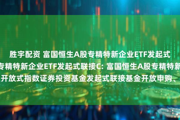 胜宇配资 富国恒生A股专精特新企业ETF发起式联接A,富国恒生A股专精特新企业ETF发起式联接C: 富国恒生A股专精特新企业交易型开放式指数证券投资基金发起式联接基金开放申购、赎回、转换和定期定额投资业务的公告